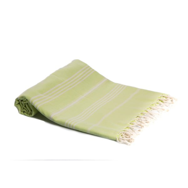 Ręcznik hammam z ręcznie tkanej bawełny ZFK Ingve, 180x100 cm