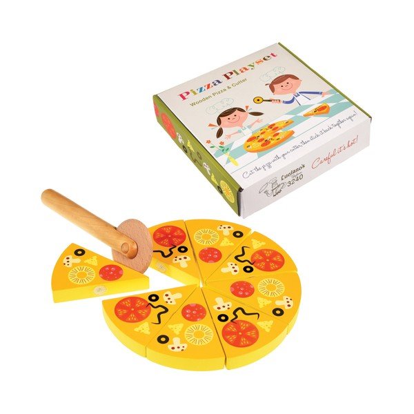 Drewniana pizza do zabawy Rex London Pizza-image-1