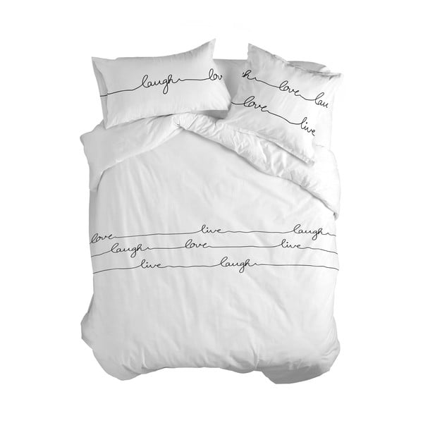 Bawełniana poszwa na kołdrę Blanc Live, 140x200 cm