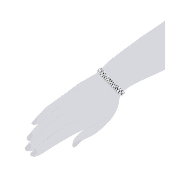 Damska bransoletka w kolorze srebra Hedvig-image-1