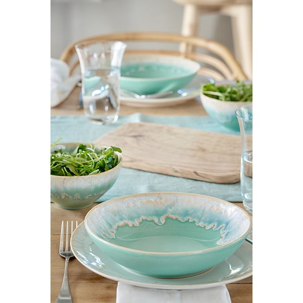 Niebiesko-turkusowa kamionkowa misa ø 21,5 cm Taormina – Casafina-image-1