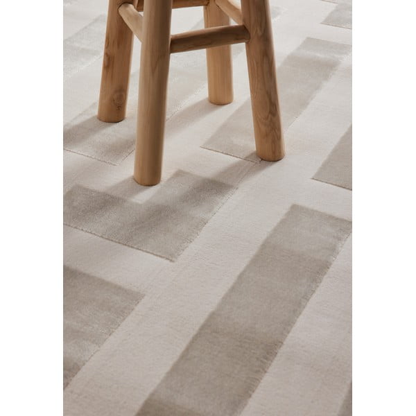 Szaro-kremowy dywan 120x170 cm Perles Onyx – Elle Decoration-image-4