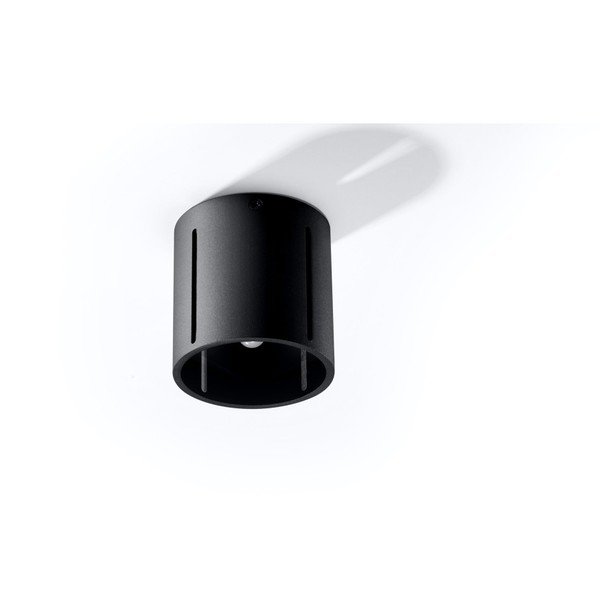 Czarna lampa wisząca Sollux Vulco-image-1
