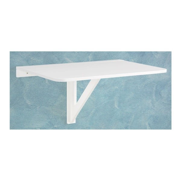 Biały składany stolik ścienny Støraa Trento, 56x80 cm-image-2