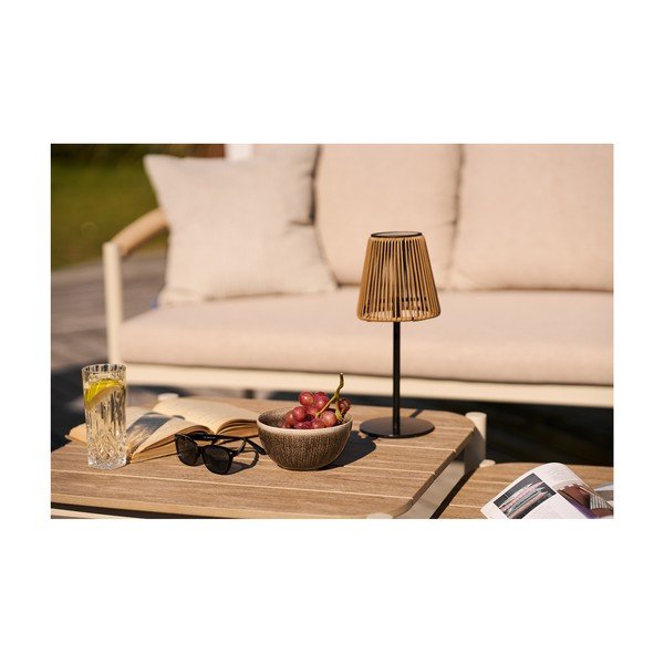 Lampa zewnętrzna stołowa LED solarna ø 14 cm Salford – House Nordic-image-3