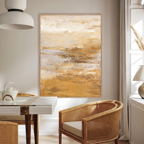 Ręcznie malowany obraz 90x120 cm Hydrate    – Malerifabrikken-image-1