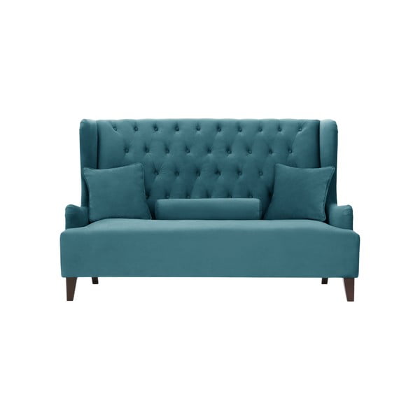 Niebieska sofa 2-osobowa Rodier Intérieus Flanelle