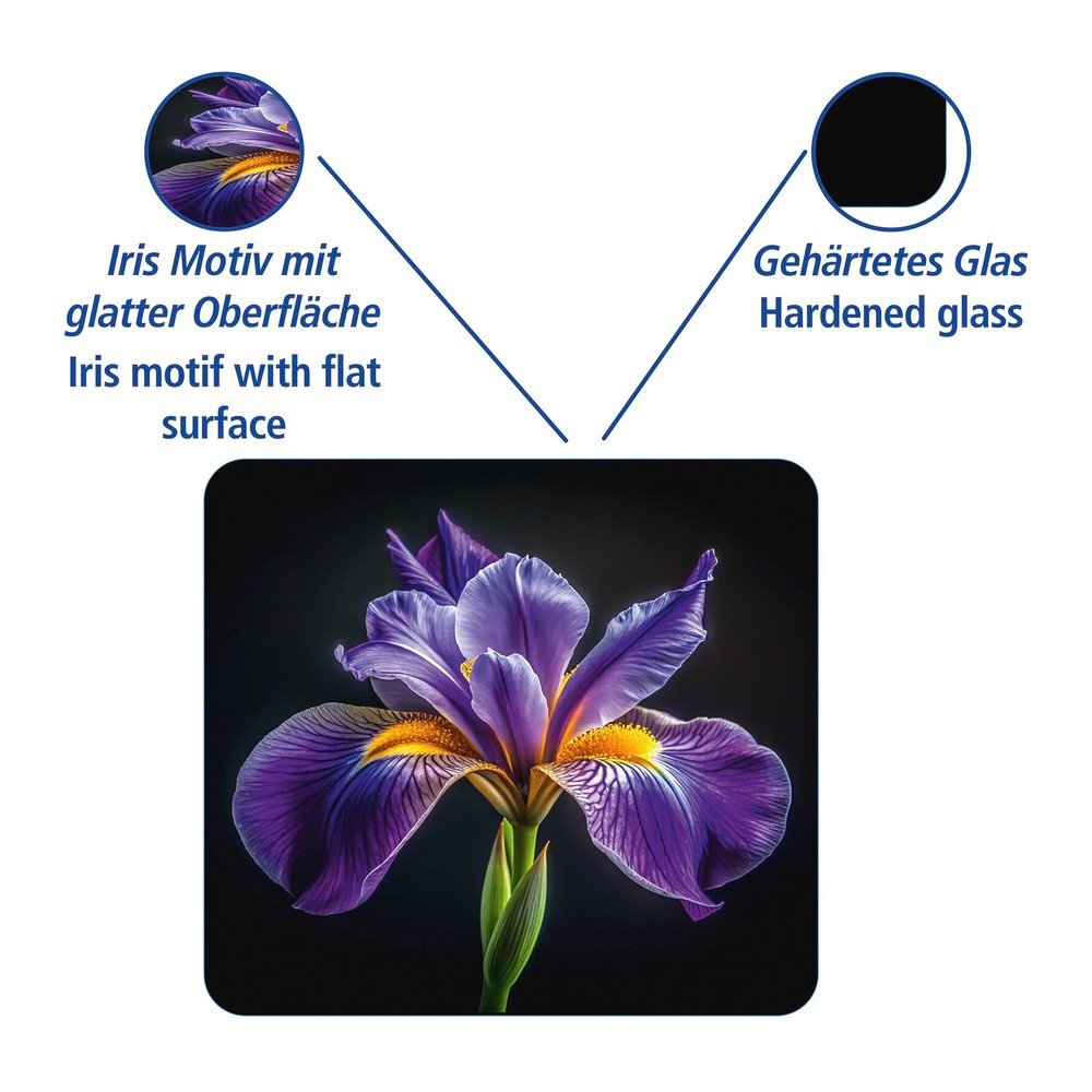 Płyta ochronna na ścianę przy kuchence ze szkła hartowanego 50x56 cm Iris – Wenko (zdjęcie 7)