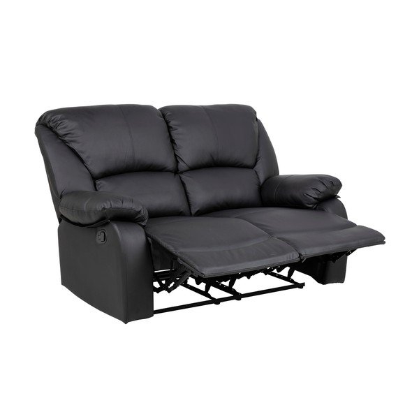 Czarna sofa 2-osobowa Actona Helsinki-image-2