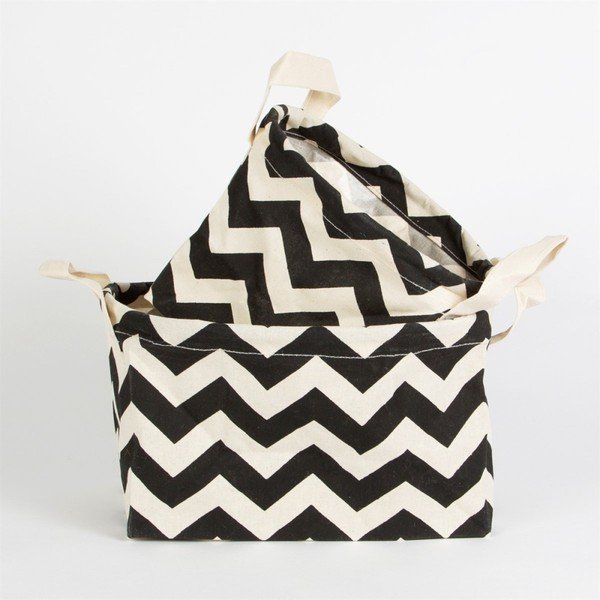 Zestaw 2 koszy Sass & Belle Chevron-image-1
