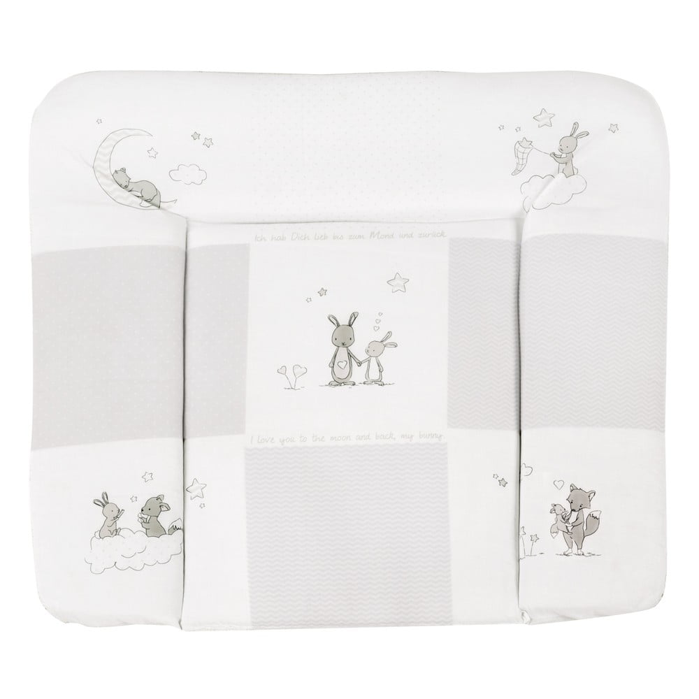 Podkładka do przewijania 75x85 cm Fox & Bunny – Roba