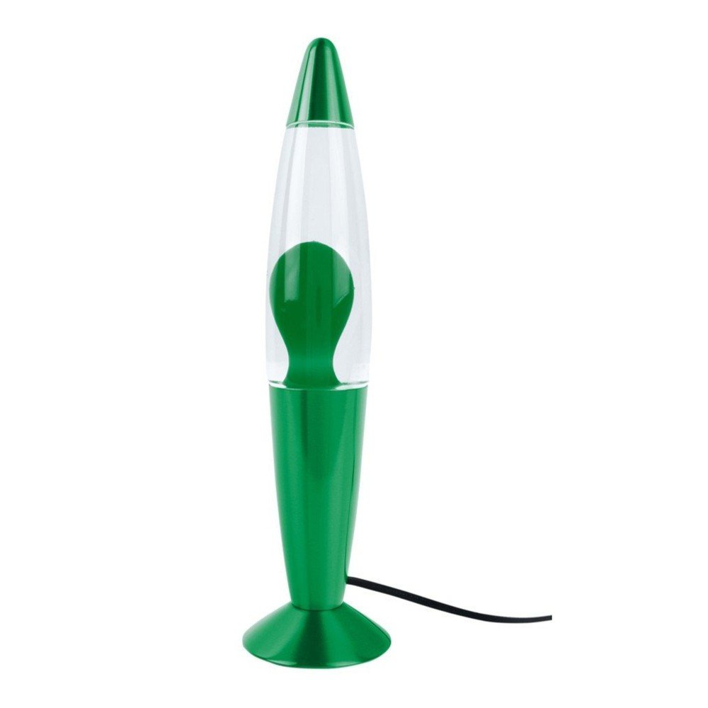 Zielona szklana lampa lawa (wysokość 35,5 cm) Funky Rocket Lava – Leitmotiv