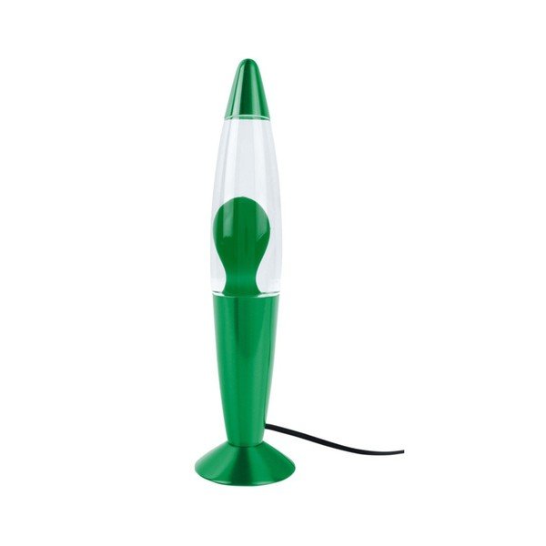 Zielona szklana lampa lawa (wysokość 35,5 cm) Funky Rocket Lava – Leitmotiv