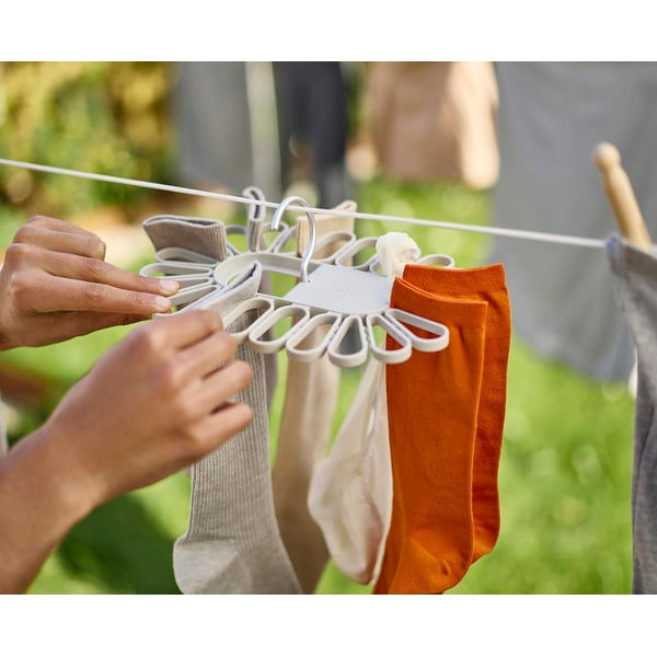 Beżowa wisząca suszarka na pranie Petal – Joseph Joseph-image-1