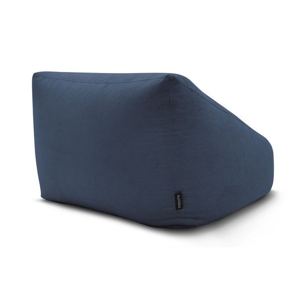 Ciemnoniebieski sztruksowy worek do siedzenia Lilibet – Bobochic Paris-image-4