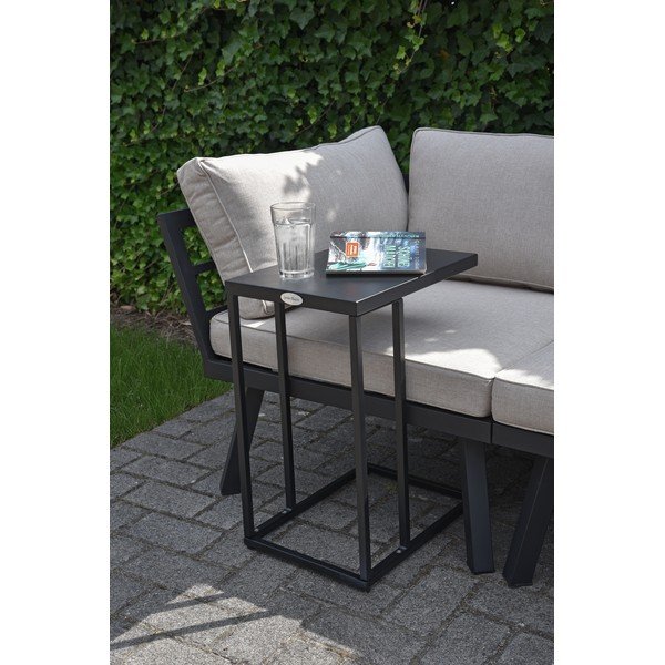 Stalowy stolik ogrodowy 43x30,5 cm Dorea – Garden Pleasure-image-1