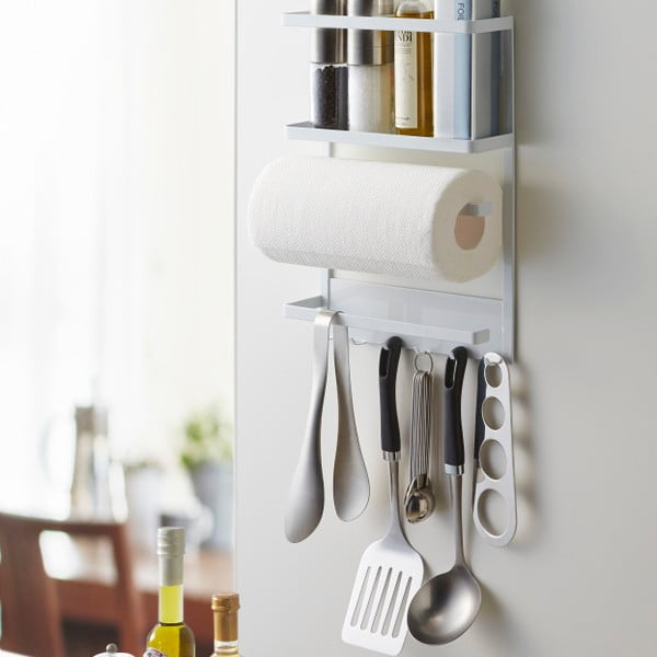 Biała półka magnetyczna YAMAZAKI Tower Magnetic Side Rack-image-3