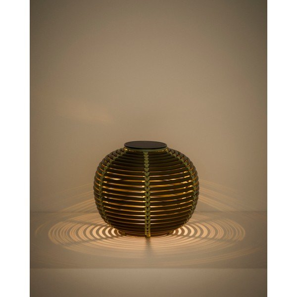 Lampa zewnętrzna stołowa/przenośna LED solarna/na USB ø 25 cm Garoina – Kave Home-image-2