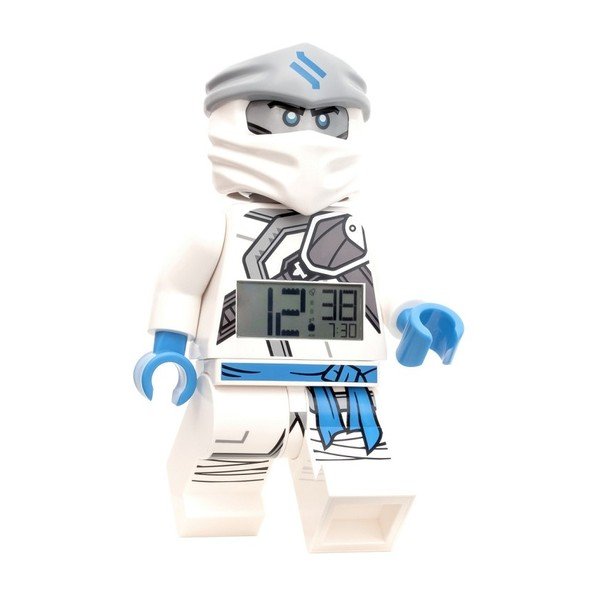 Zegar z budzikiem LEGO® Ninjago Zane-image-1