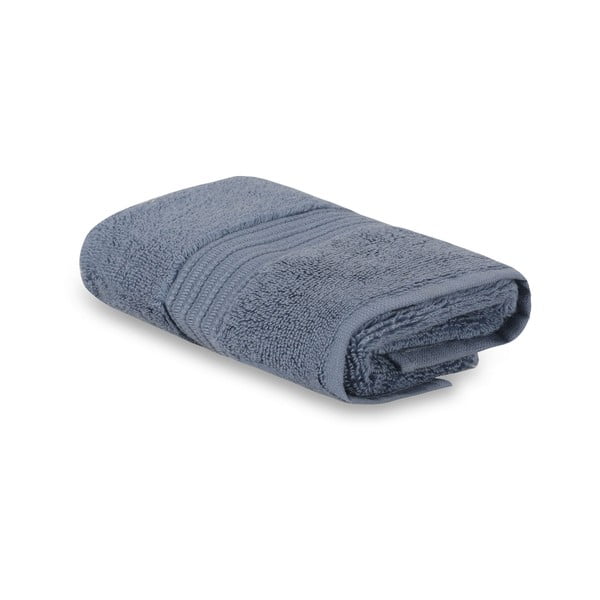 Niebieski bawełniany ręcznik 30x50 cm Chicago – Foutastic