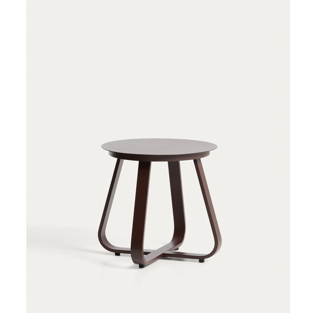 Metalowy okrągły stolik ogrodowy ø 48 cm Tamaris – Kave Home