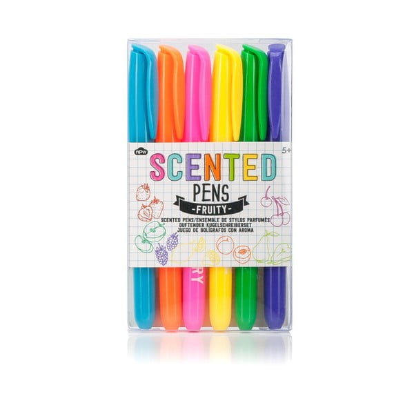 Zestaw 6 flamastrów zapachowych npw™ Scented Pen Komplet