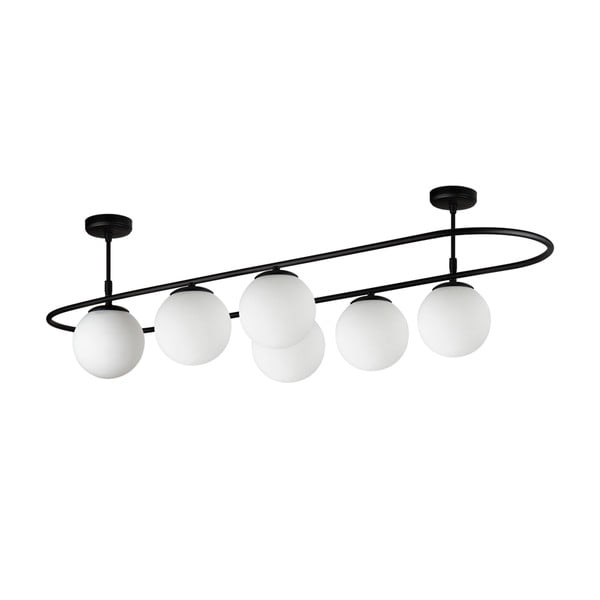 Czarna lampa sufitowa Squid Lighting Elips, dł. 124 cm-image-2