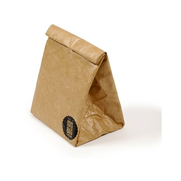 Torebka na kanapki Luckies of London Brown Paper Bag