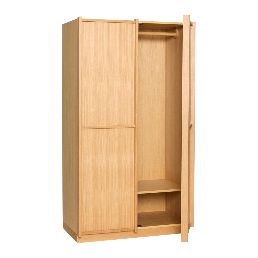 Szafa w dekorze dębu w naturalnym kolorze 100x181x55 cm Kura – Hübsch (zdjęcie 7)