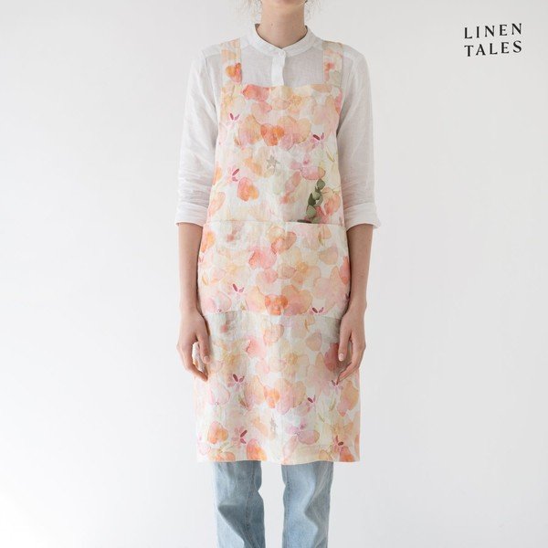 Lniany fartuch Crossback – Linen Tales
