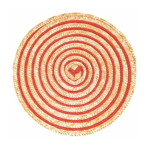 Maty stołowe z rafii zestaw 6 szt. ø 38 cm Spiral – Villa d'Este-image-3