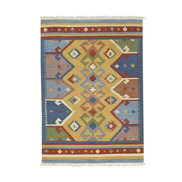 Ręcznie tkany dywan Kilim Classic K05 Mix, 155x215 cm