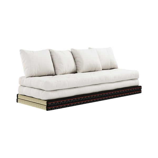 Sofa rozkładana z jasnobeżowym obiciem Karup Design Chico Natural-image-3