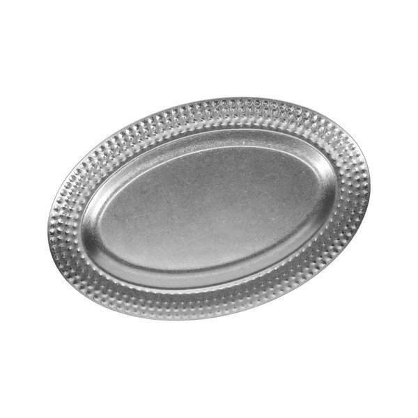 Taca do serwowania ze stali nierdzewnej 23x35 cm Serve – BonBistro