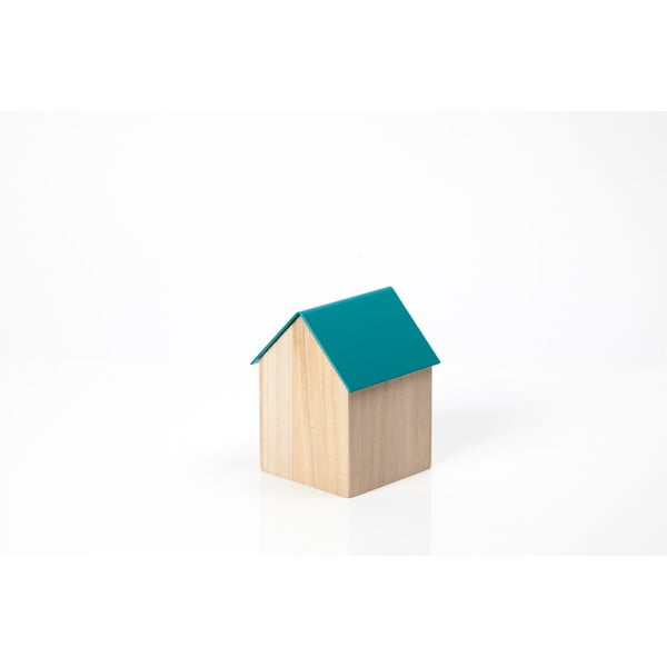 Niebieski pudełko House Small