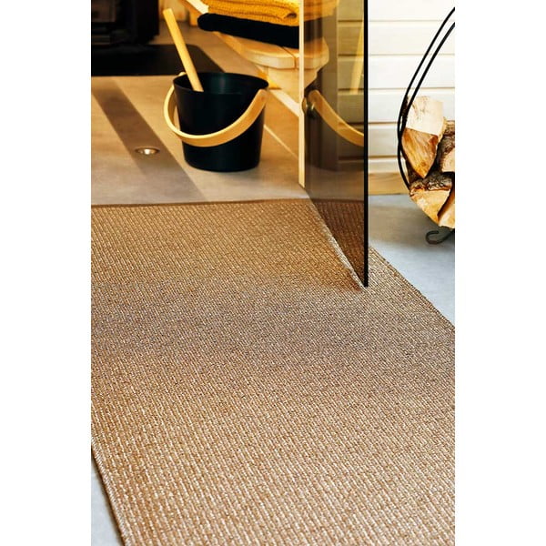 Brązowy dywan odpowiedni na zewnątrz 100x70 cm Neve – Narma-image-1