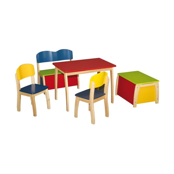 Żółte krzesło dziecięce – Roba-image-1