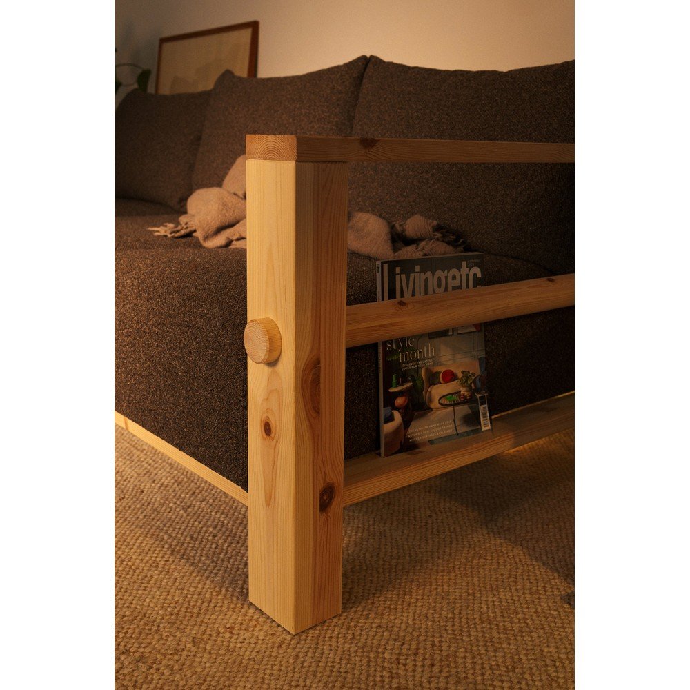 Sofa w kolorze ochry 225 cm Bare – Karup (zdjęcie 2)