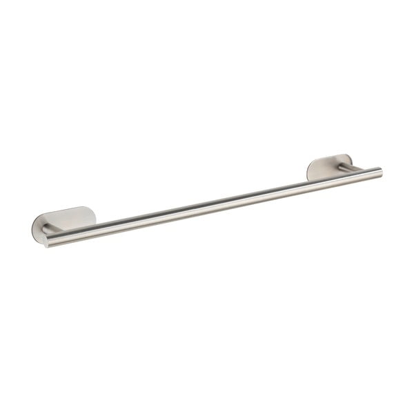 Samoprzylepny wieszak na ręczniki ze stali nierdzewnej w kolorze matowego srebra Orea Uno – Wenko-image-3