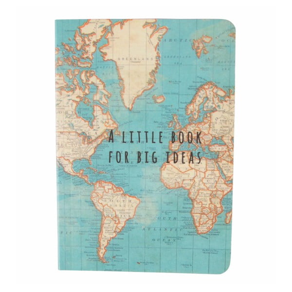 Notes Sass & Belle Vintage Map