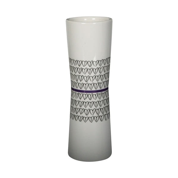 Wazon Heart Vase Purple