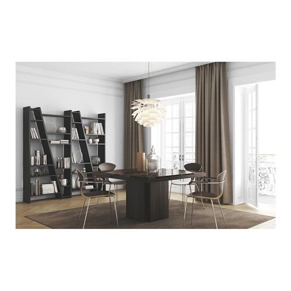 Czarny regał matowy TemaHome Delta-image-2