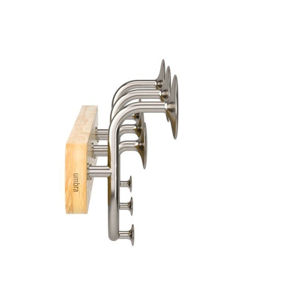 Biały aluminiowy wieszak ścienny Melody – Umbra-image-3