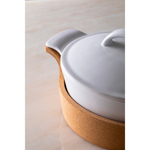 Biała/brązowa kamionkowa misa Ensemble – Casafina-image-3