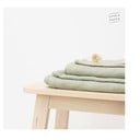 Zielony lniany ręcznik 65x45 cm – Linen Tales