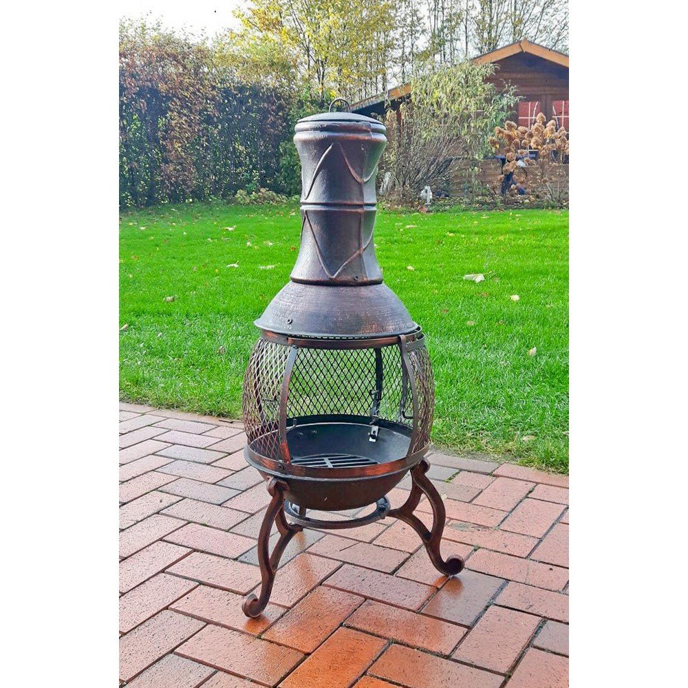 Żeliwne palenisko ø 50 cm – Garden Pleasure (zdjęcie 6)
