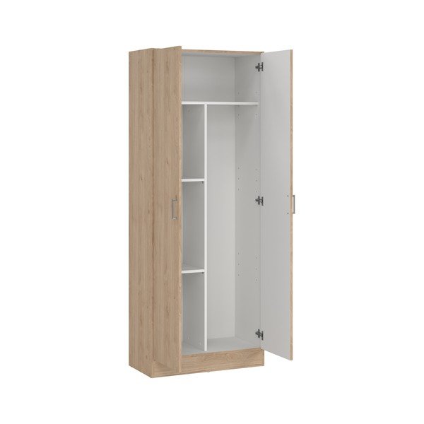 Szafa w dekorze dębu w naturalnym kolorze 70x181x36 cm Focus – Tvilum-image-2