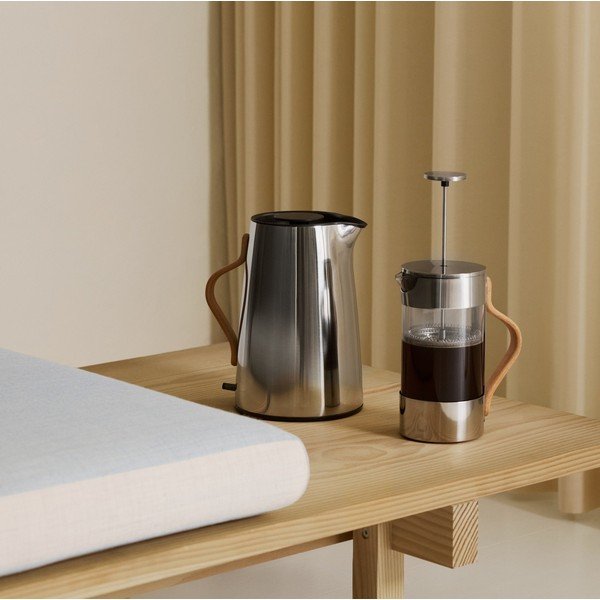 Czajnik elektryczny ze stali nierdzewnej w kolorze srebra 1,2 l Emma – Stelton-image-1