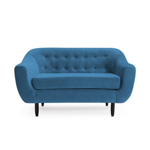 Niebieska sofa 2-osobowa Vivonita Laurel