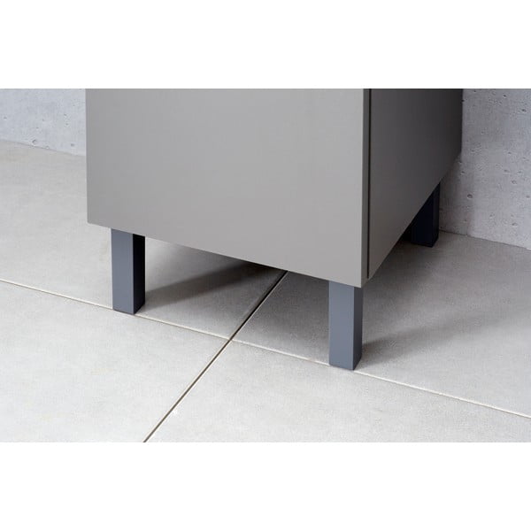 Szare plastikowe nóżki 2 szt. – Pelipal-image-1